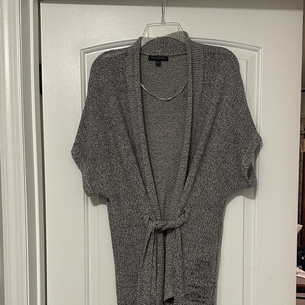 Banana Republic Charcoal Women's Cardigan